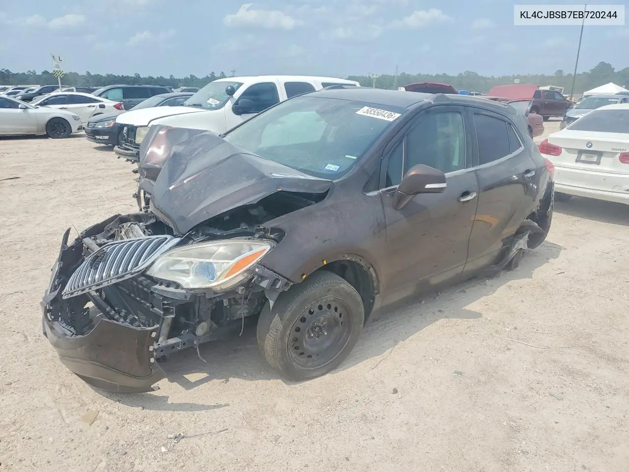 2014 Buick Encore Convenience VIN: KL4CJBSB7EB720244 Lot: 58550436