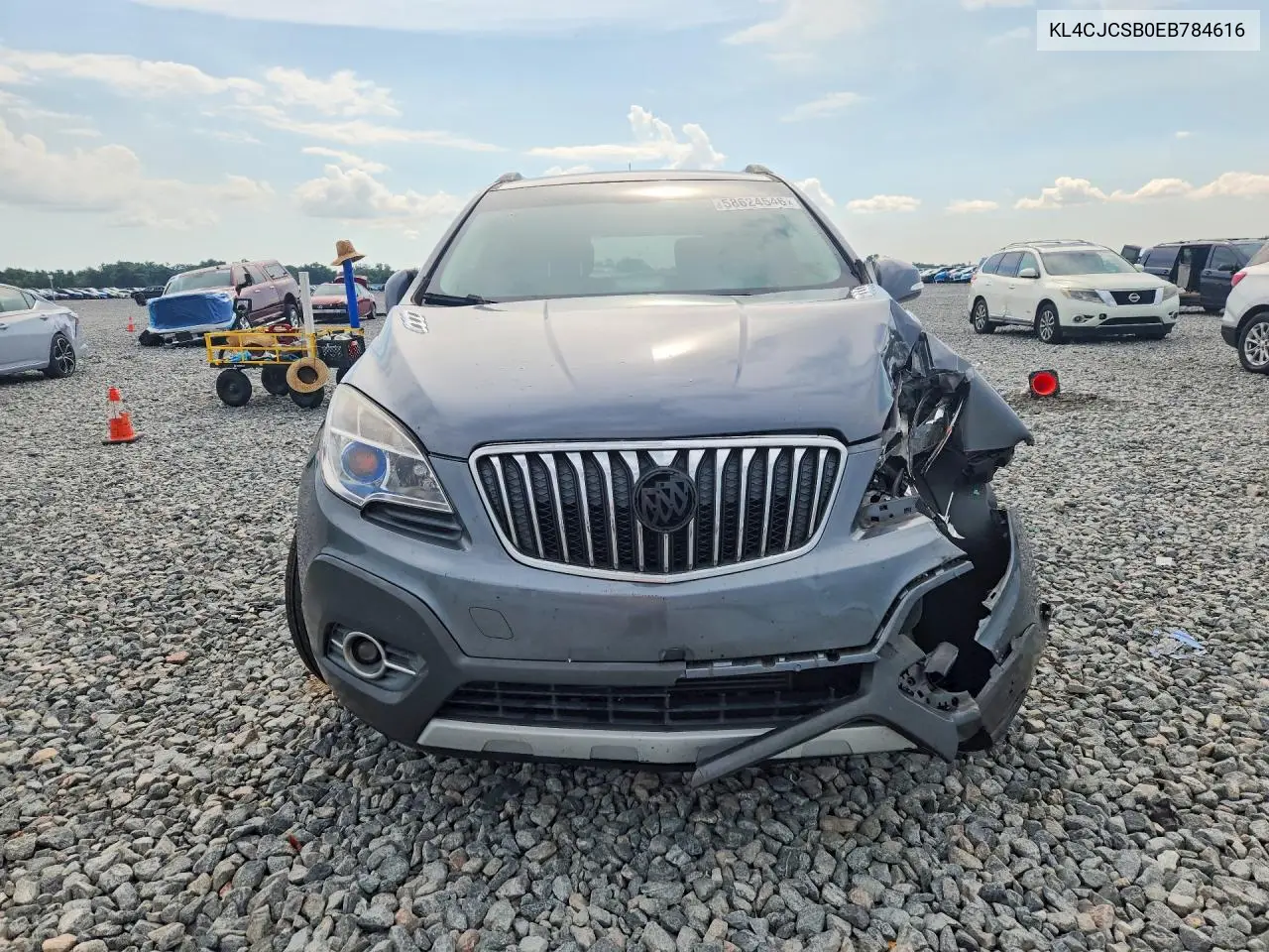 2014 Buick Encore VIN: KL4CJCSB0EB784616 Lot: 58624546