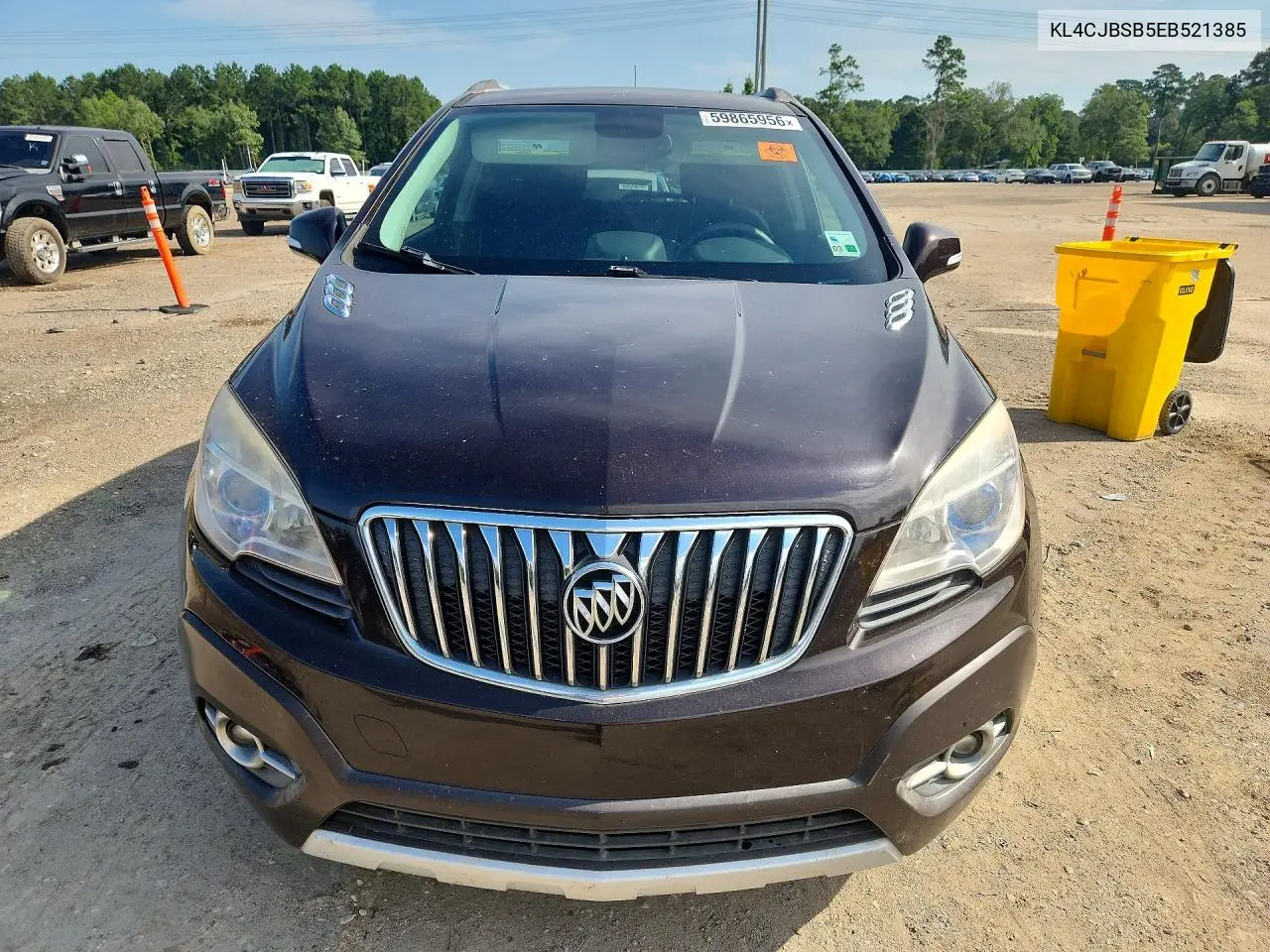 2014 Buick Encore Convenience VIN: KL4CJBSB5EB521385 Lot: 59865956