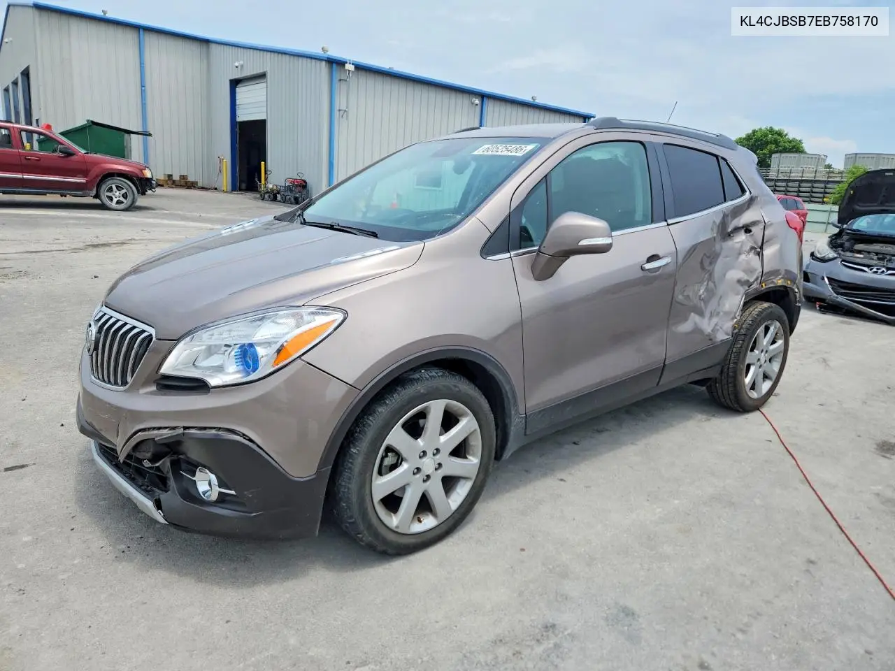 2014 Buick Encore Convenience VIN: KL4CJBSB7EB758170 Lot: 60525486