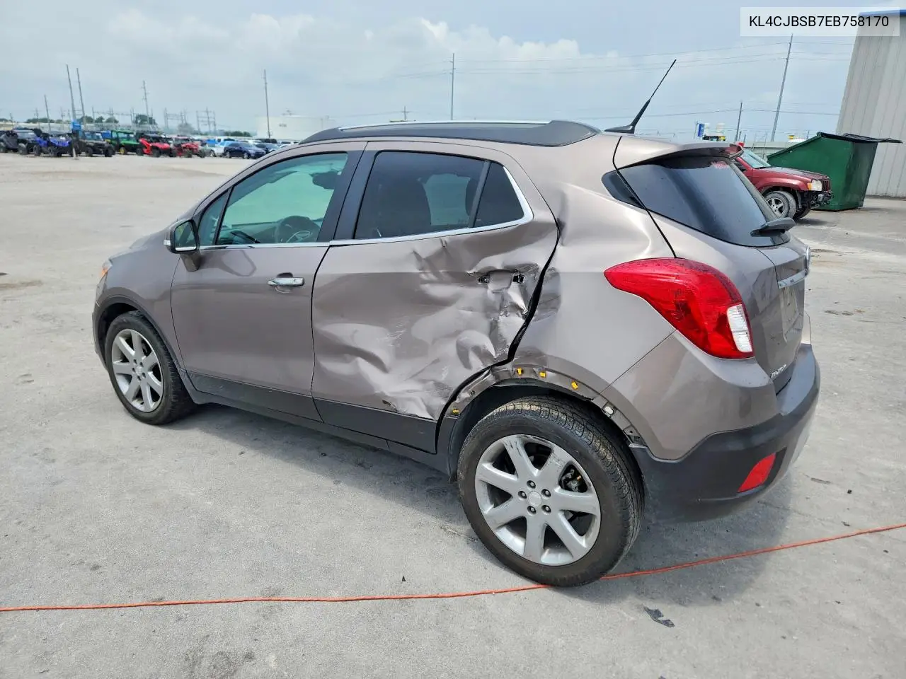 2014 Buick Encore Convenience VIN: KL4CJBSB7EB758170 Lot: 60525486