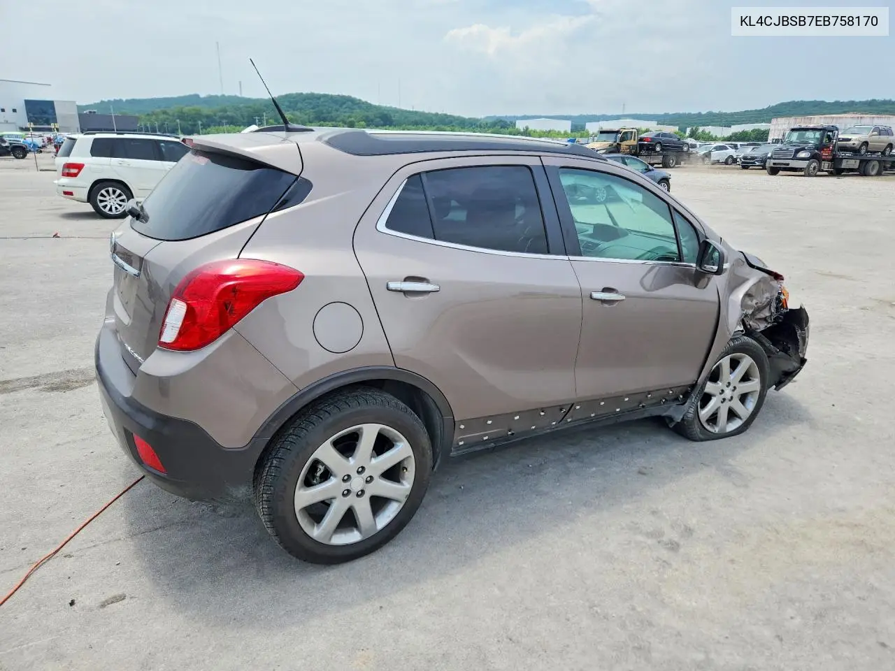 2014 Buick Encore Convenience VIN: KL4CJBSB7EB758170 Lot: 60525486