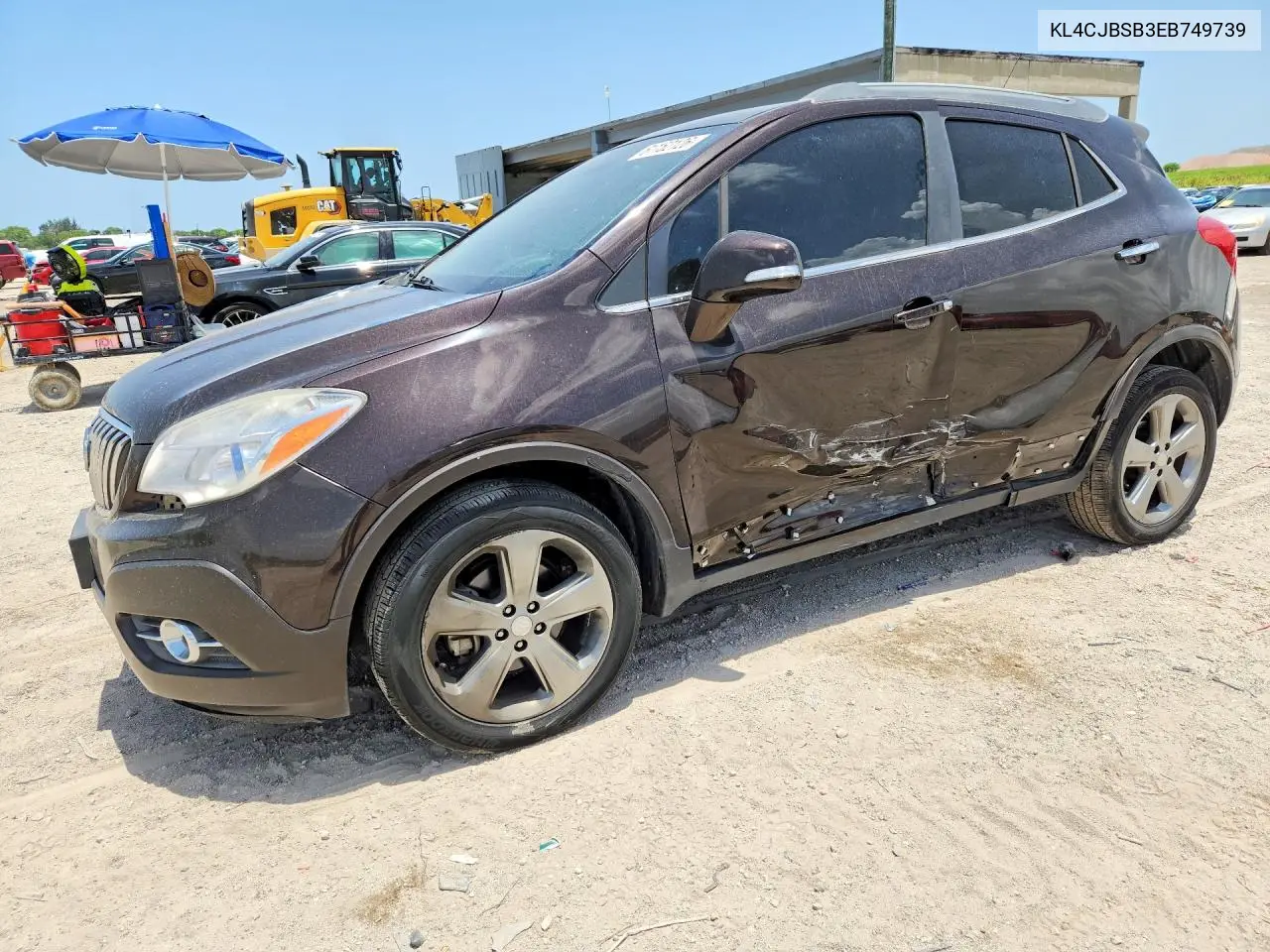 2014 Buick Encore Convenience VIN: KL4CJBSB3EB749739 Lot: 61152126