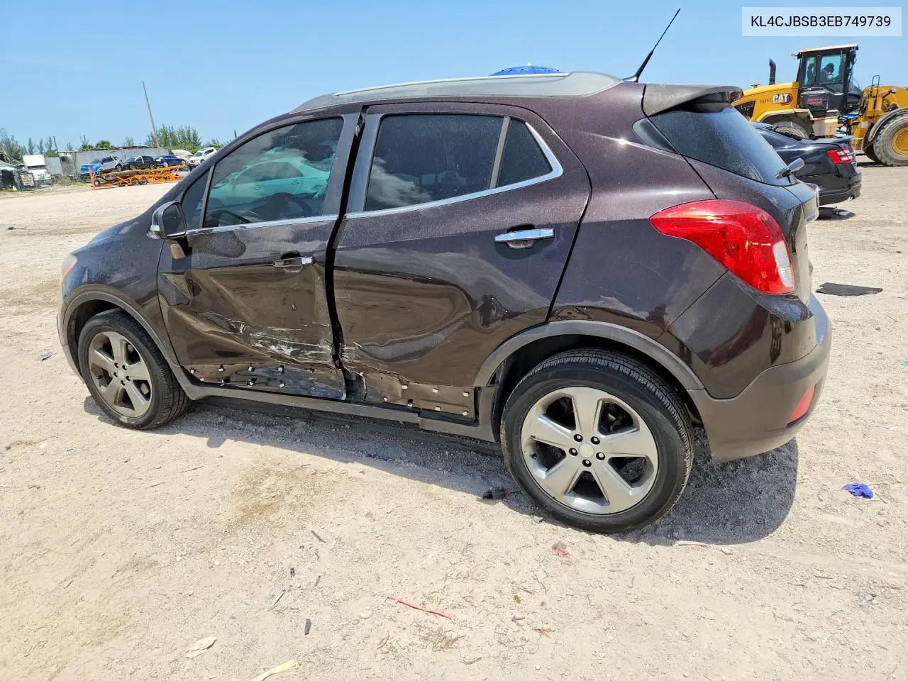 2014 Buick Encore Convenience VIN: KL4CJBSB3EB749739 Lot: 61152126