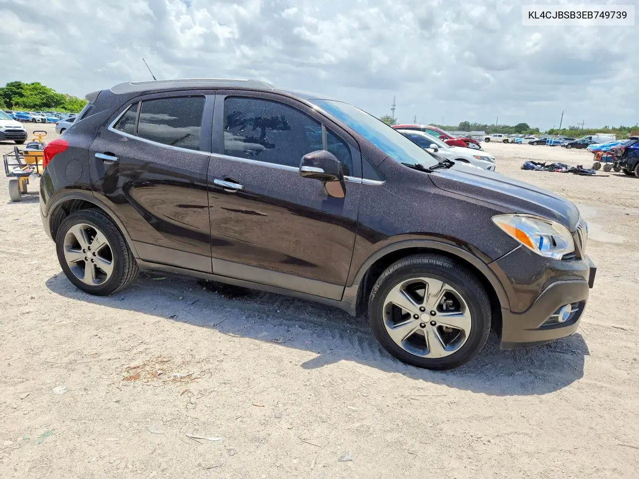 2014 Buick Encore Convenience VIN: KL4CJBSB3EB749739 Lot: 61152126