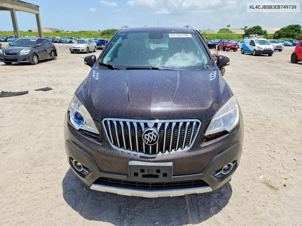 2014 Buick Encore Convenience VIN: KL4CJBSB3EB749739 Lot: 61152126