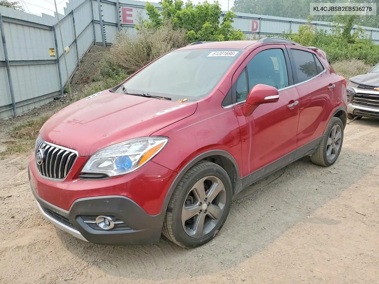 2014 Buick Encore VIN: KL4CJBSB2EB536278 Lot: 61201696