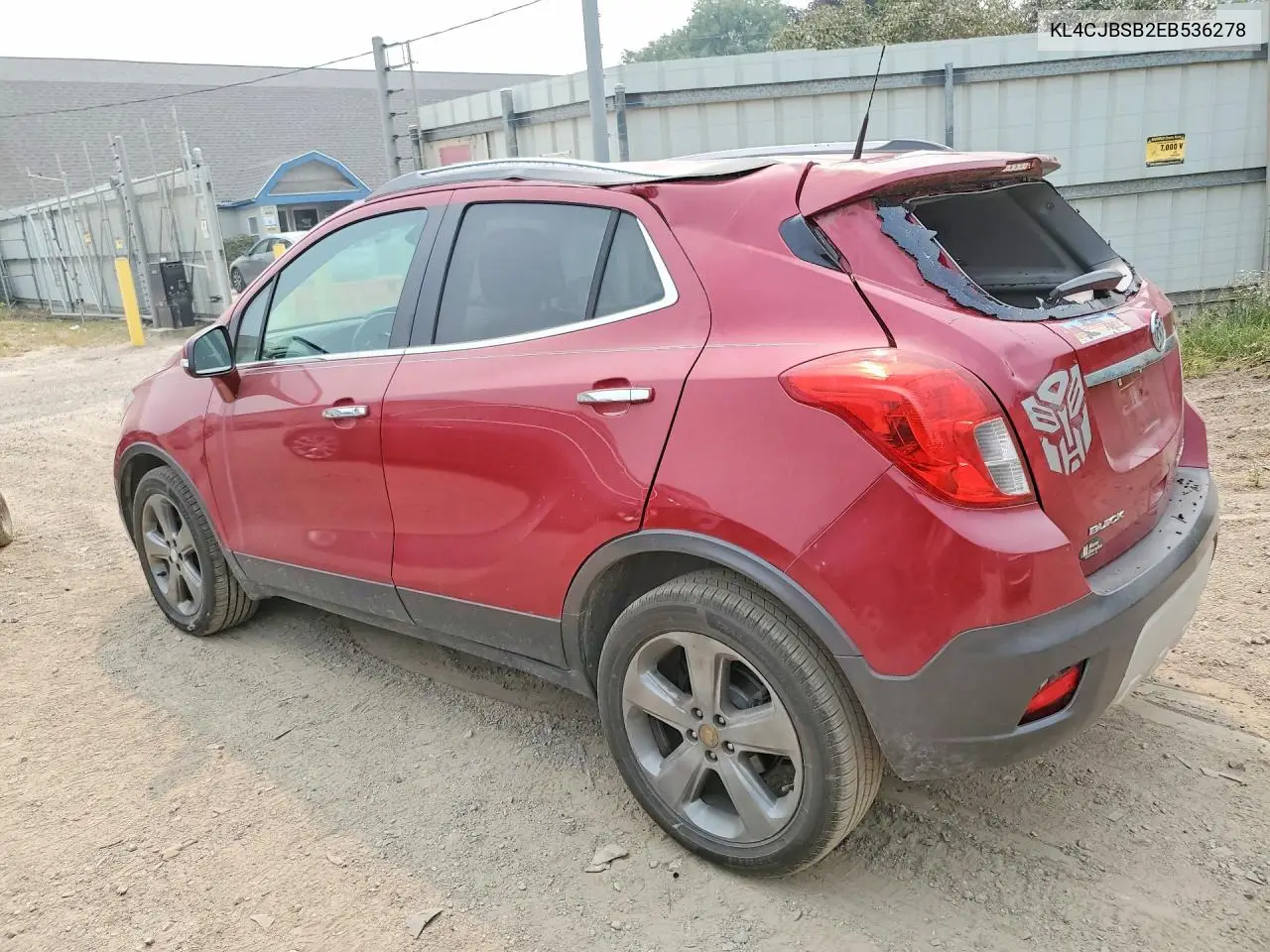 2014 Buick Encore VIN: KL4CJBSB2EB536278 Lot: 61201696