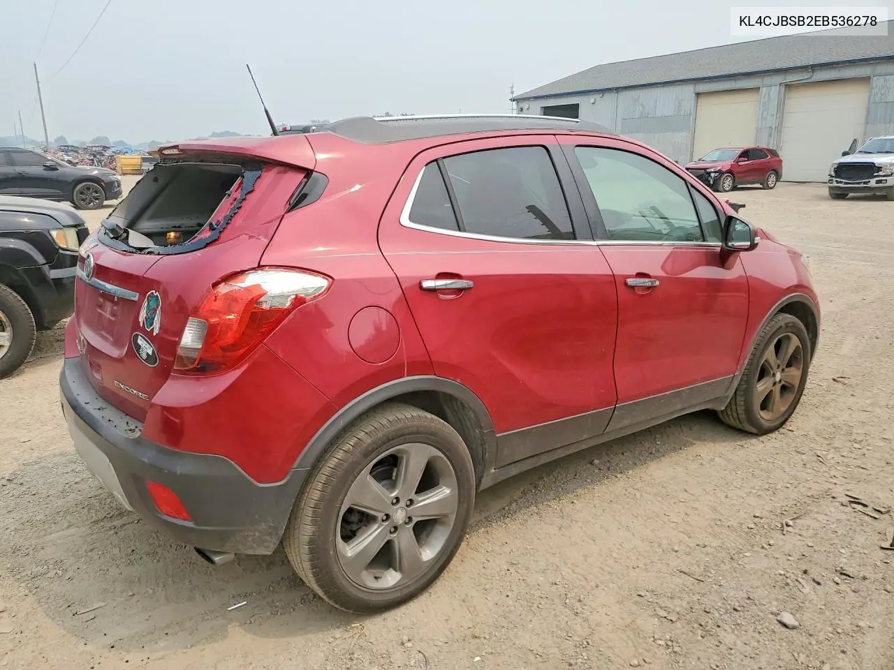 2014 Buick Encore VIN: KL4CJBSB2EB536278 Lot: 61201696