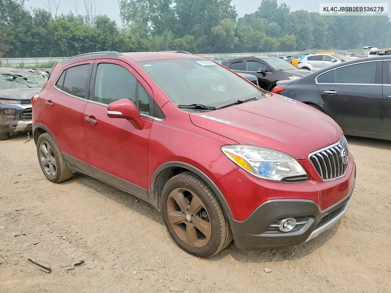 2014 Buick Encore VIN: KL4CJBSB2EB536278 Lot: 61201696