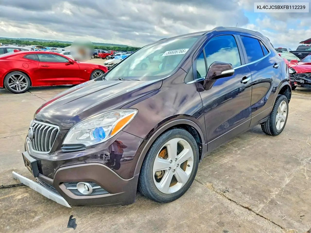 2015 Buick Encore VIN: KL4CJCSBXFB112239 Lot: 56606766