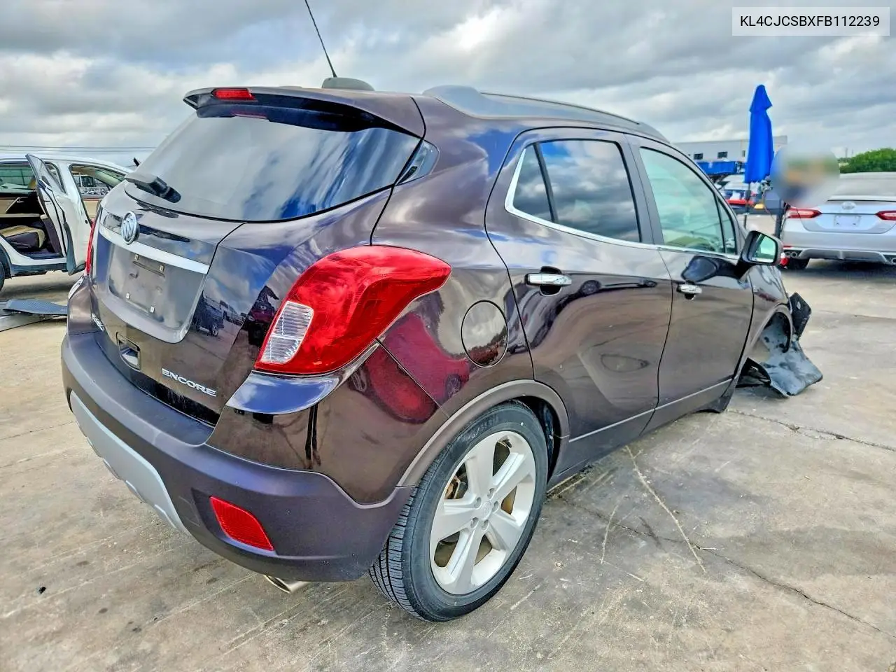 2015 Buick Encore VIN: KL4CJCSBXFB112239 Lot: 56606766