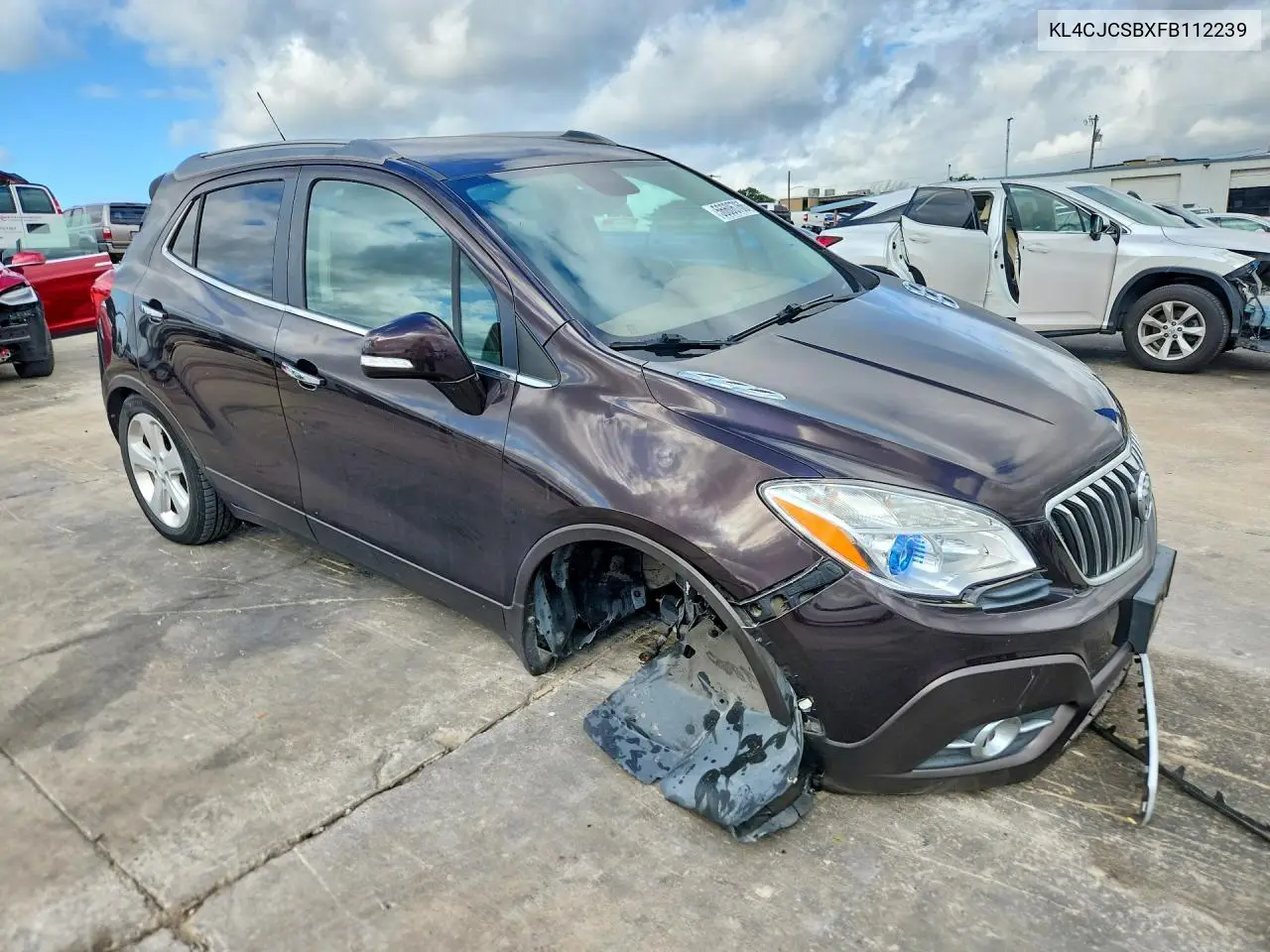 2015 Buick Encore VIN: KL4CJCSBXFB112239 Lot: 56606766