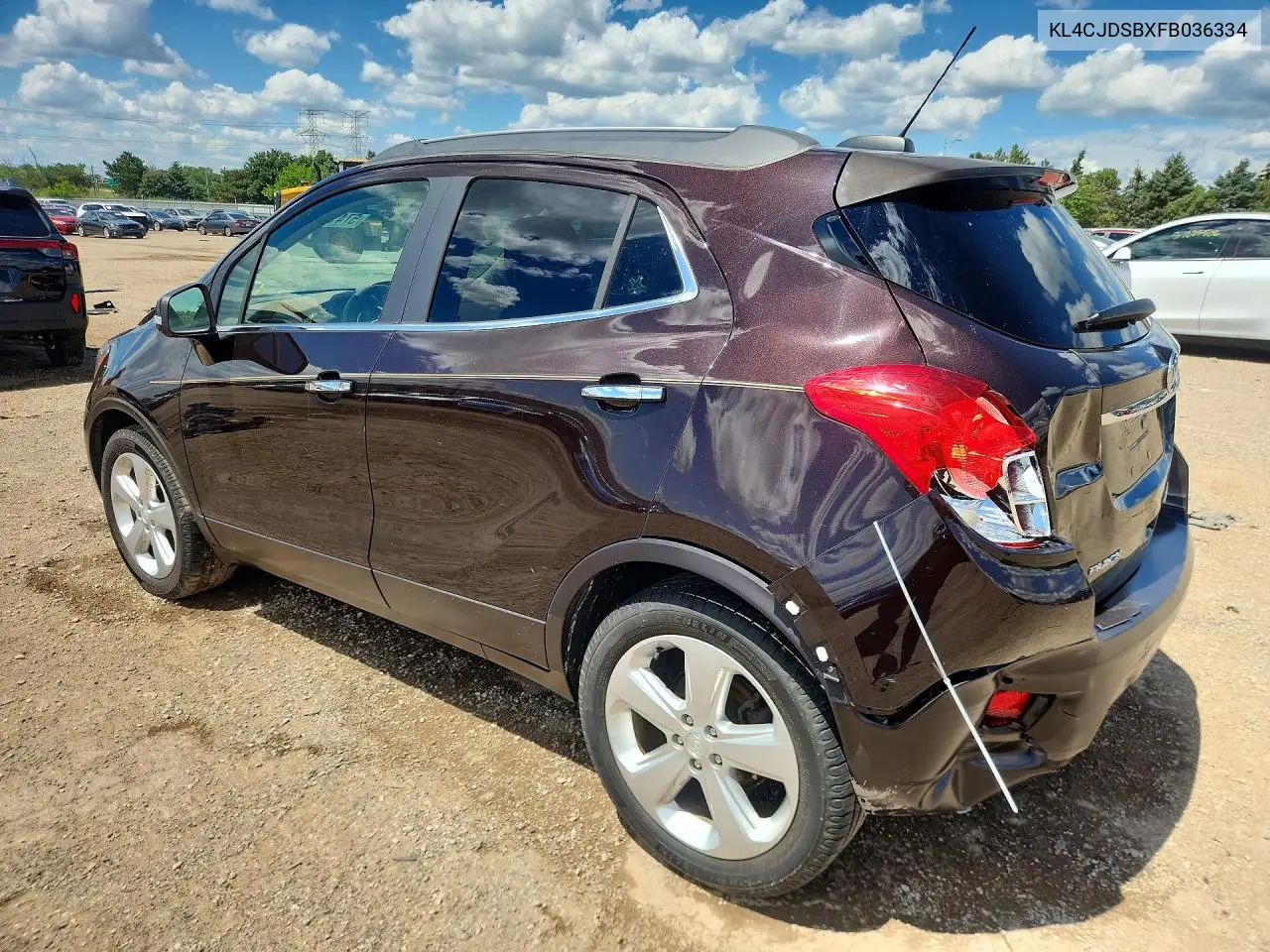 2015 Buick Encore Premium VIN: KL4CJDSBXFB036334 Lot: 57414676