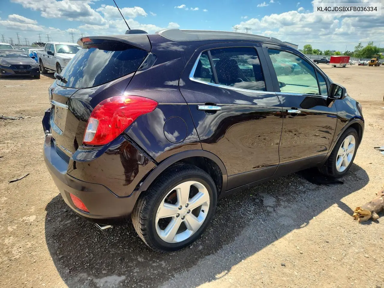 2015 Buick Encore Premium VIN: KL4CJDSBXFB036334 Lot: 57414676