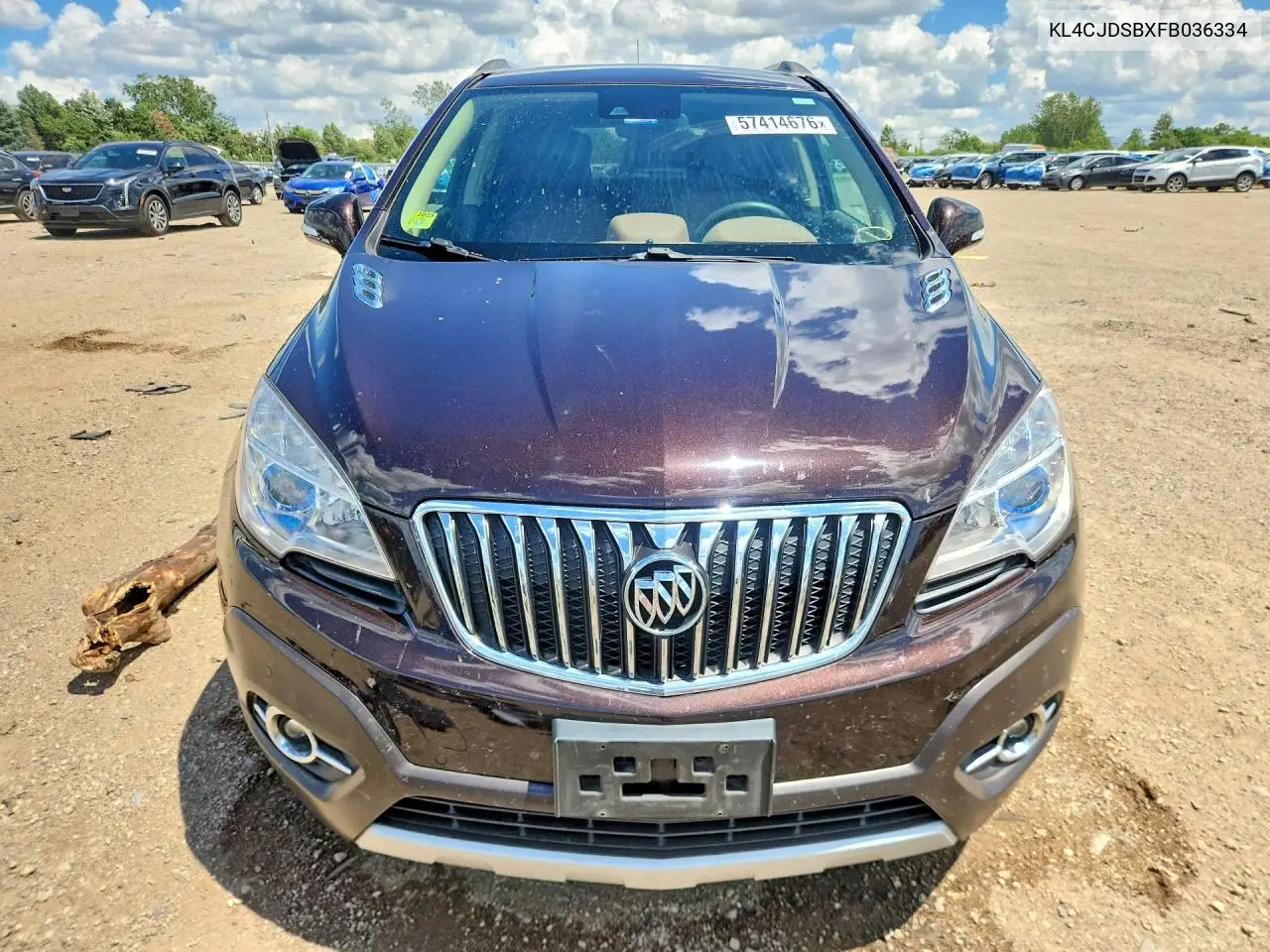 2015 Buick Encore Premium VIN: KL4CJDSBXFB036334 Lot: 57414676