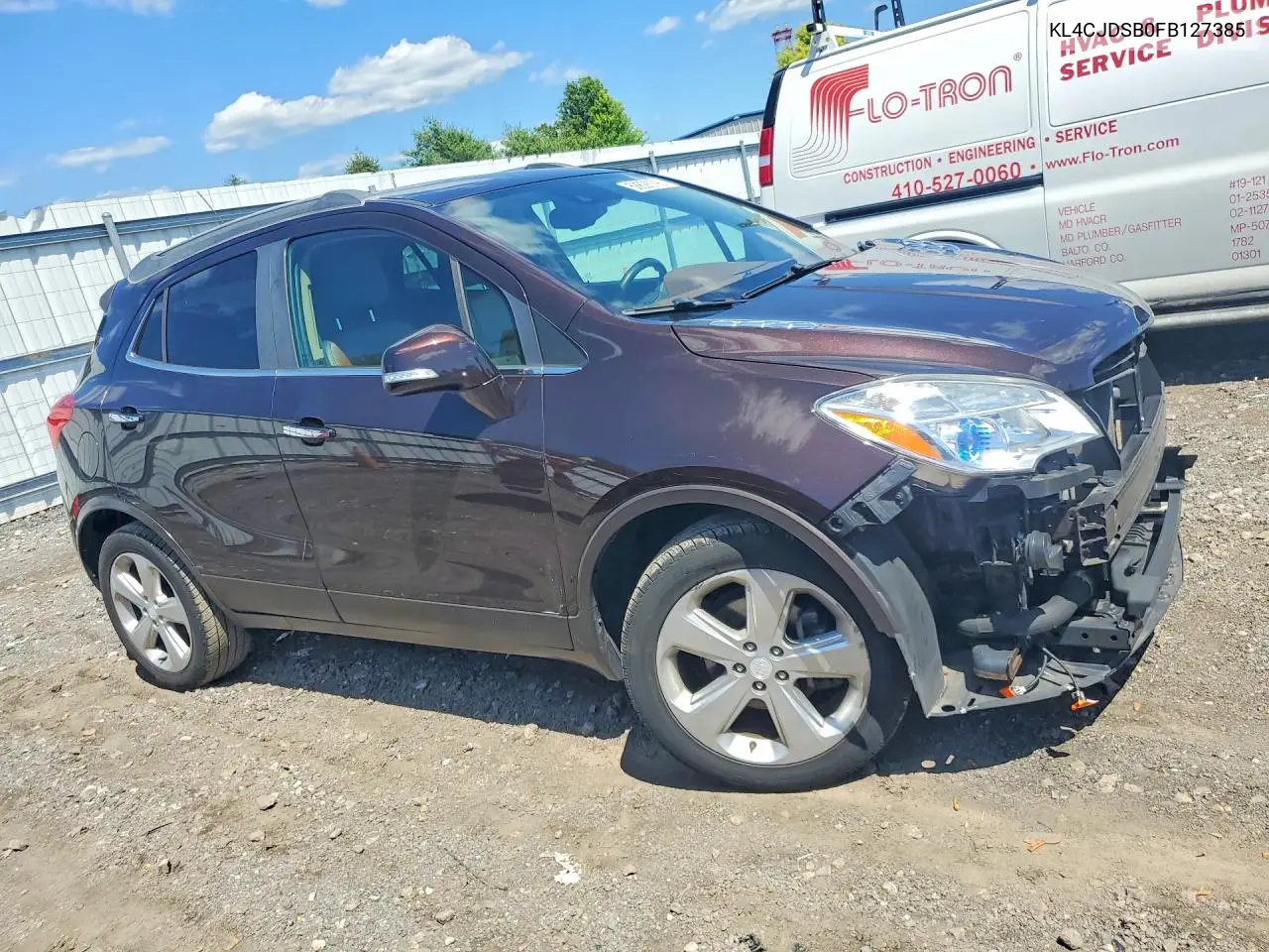 2015 Buick Encore Premium VIN: KL4CJDSB0FB127385 Lot: 58626796