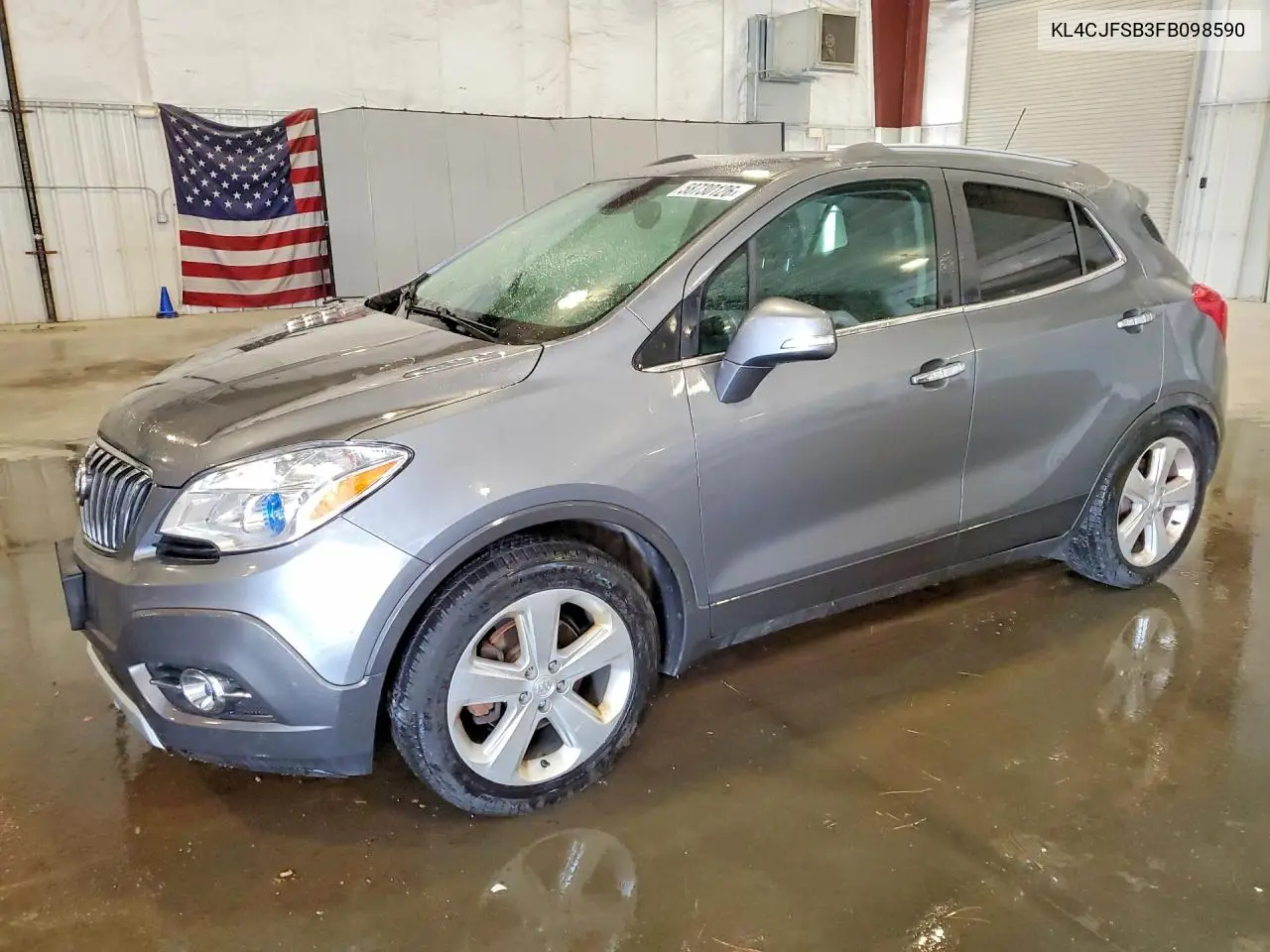 2015 Buick Encore Convenience VIN: KL4CJFSB3FB098590 Lot: 58730126