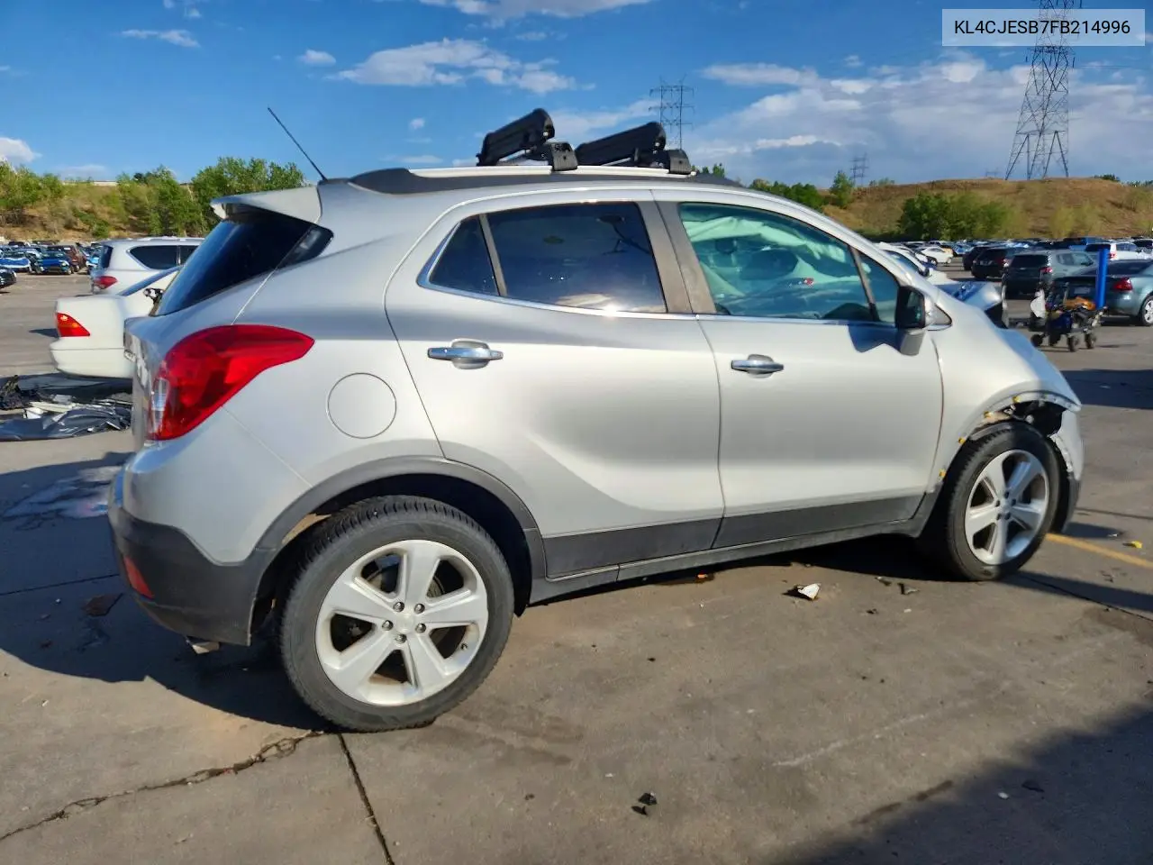 2015 Buick Encore VIN: KL4CJESB7FB214996 Lot: 60787616