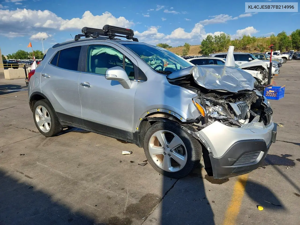 2015 Buick Encore VIN: KL4CJESB7FB214996 Lot: 60787616
