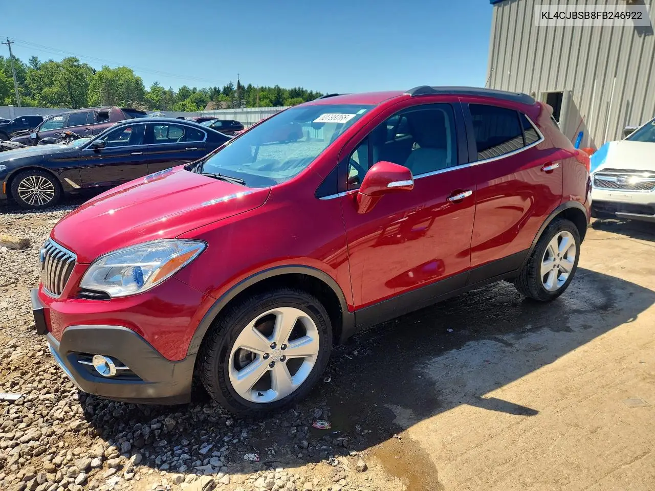 2015 Buick Encore Convenience VIN: KL4CJBSB8FB246922 Lot: 60798266