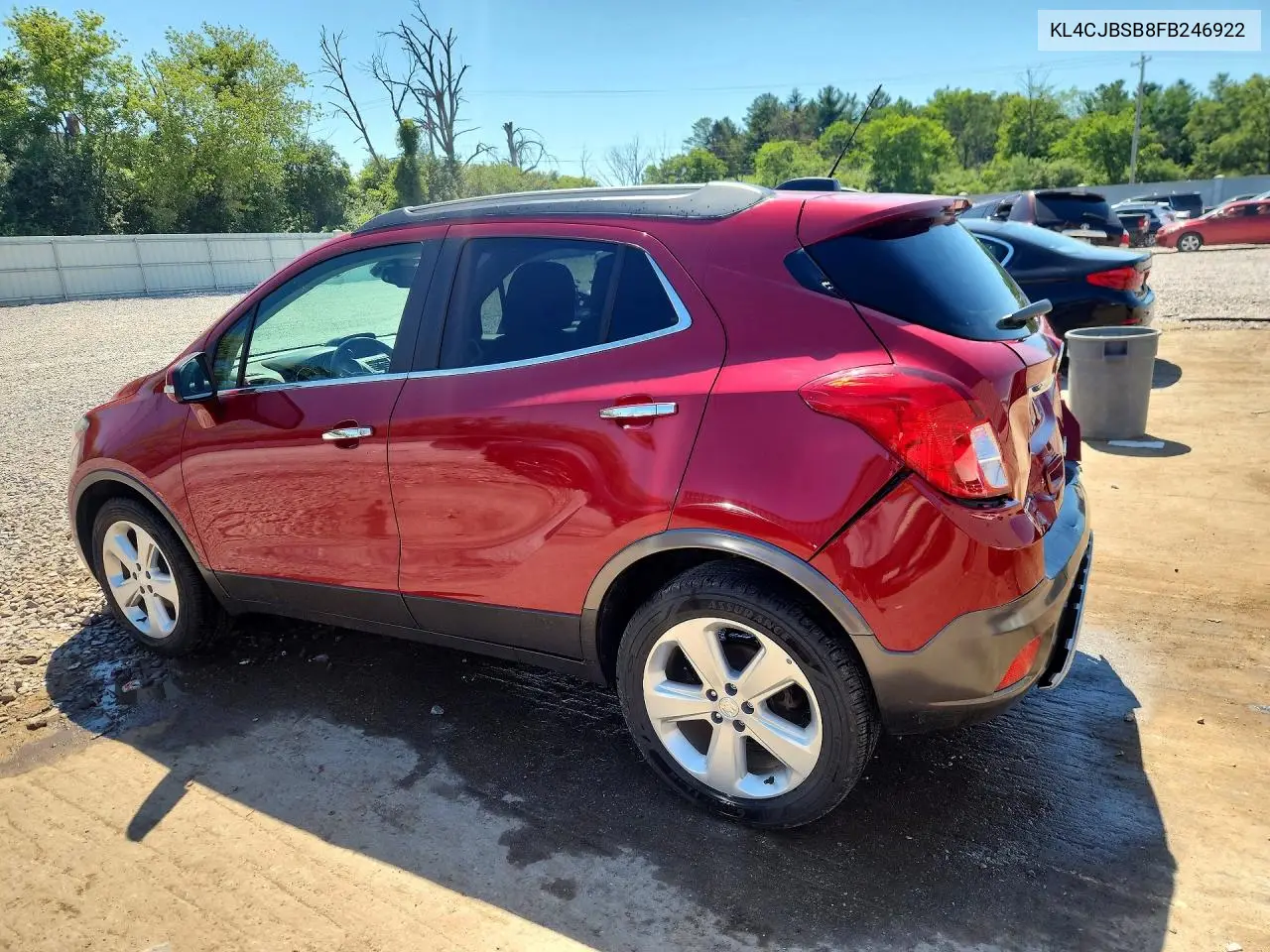 2015 Buick Encore Convenience VIN: KL4CJBSB8FB246922 Lot: 60798266