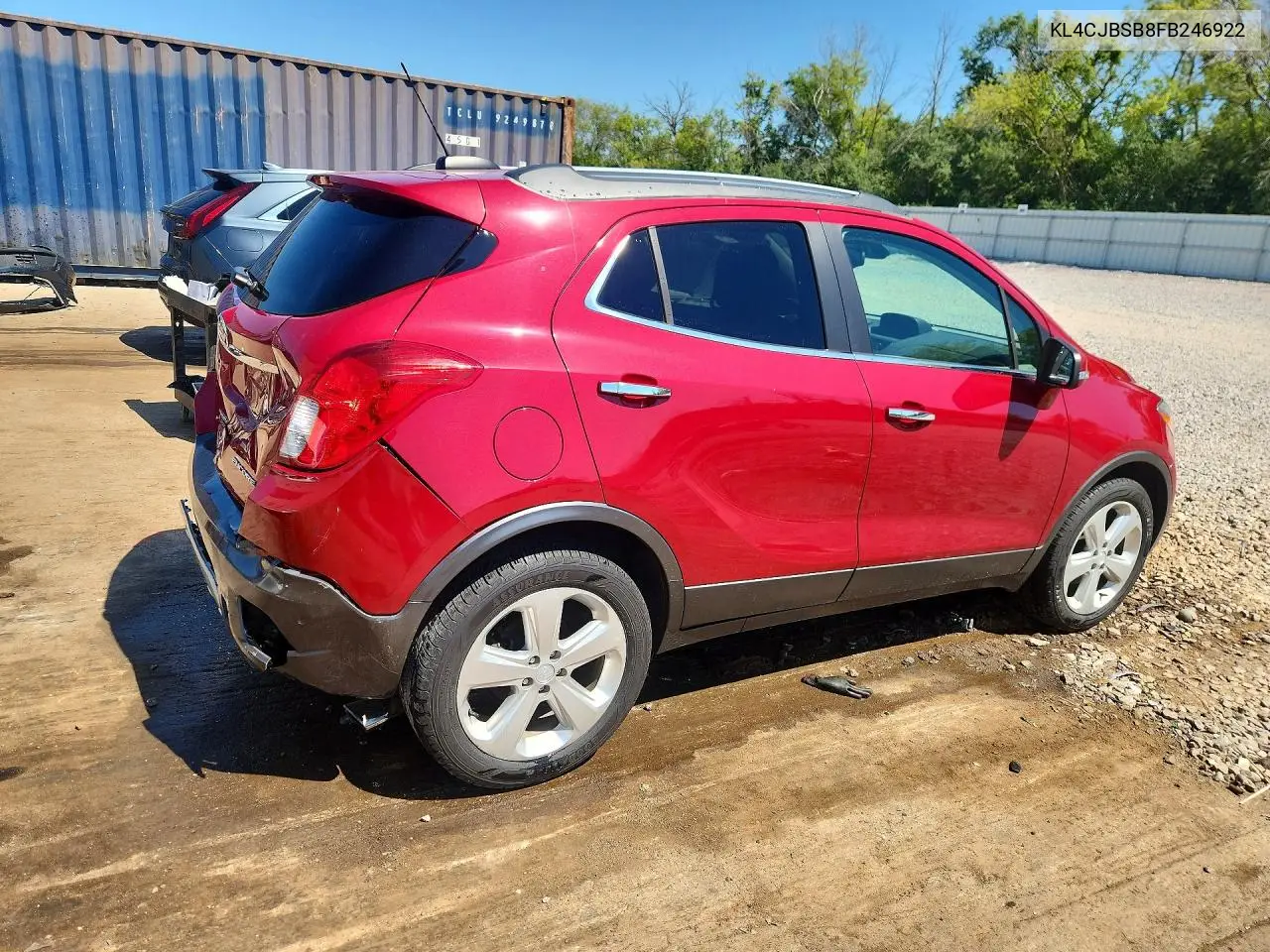2015 Buick Encore Convenience VIN: KL4CJBSB8FB246922 Lot: 60798266