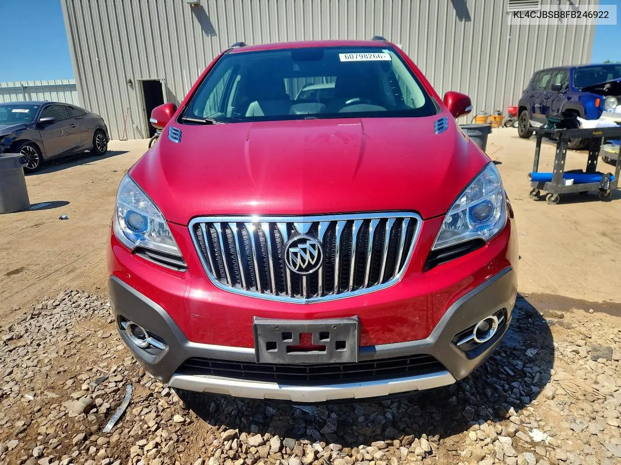 2015 Buick Encore Convenience VIN: KL4CJBSB8FB246922 Lot: 60798266
