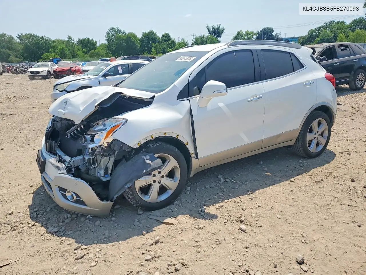 2015 Buick Encore Convenience VIN: KL4CJBSB5FB270093 Lot: 60975326