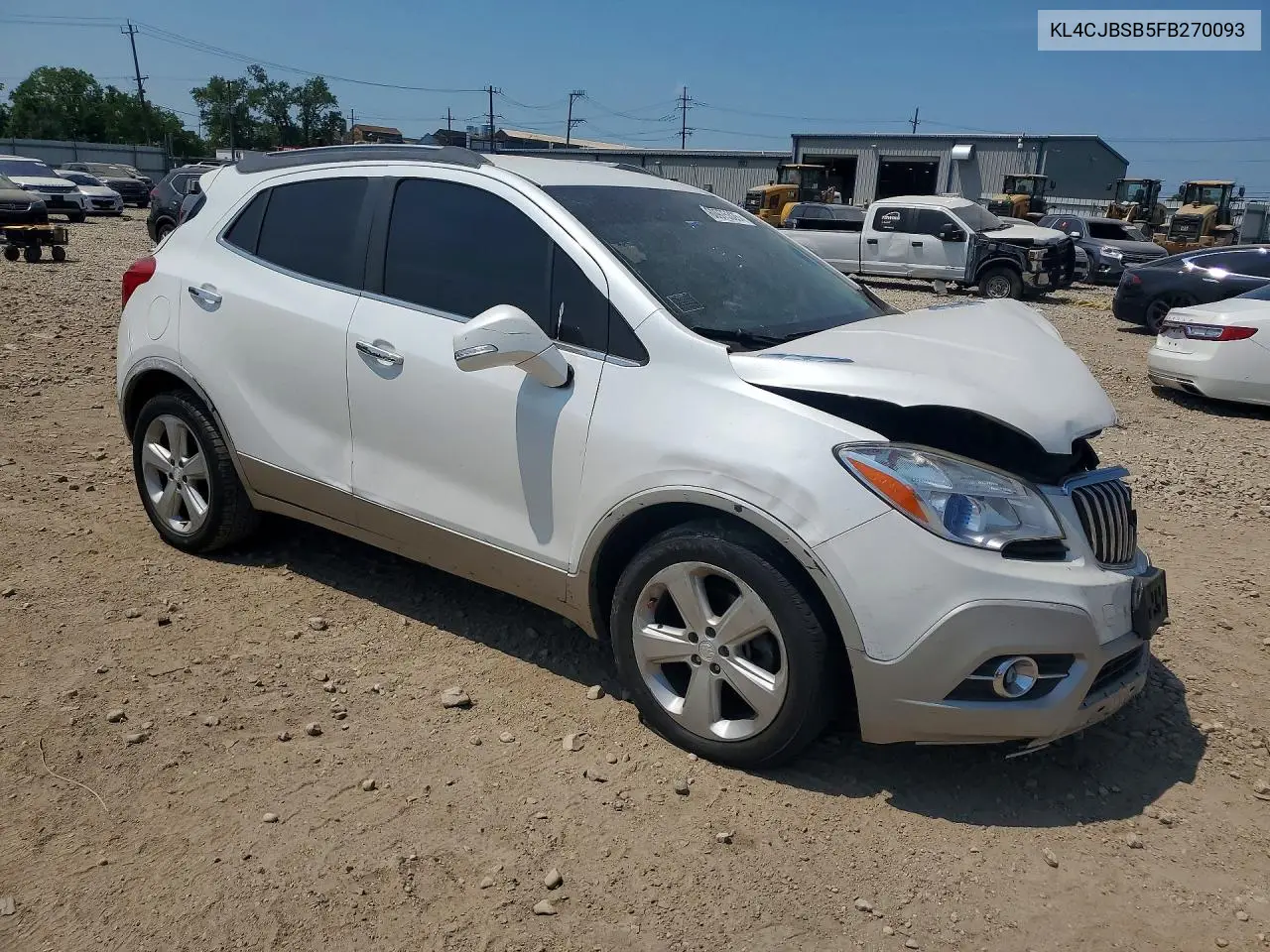 2015 Buick Encore Convenience VIN: KL4CJBSB5FB270093 Lot: 60975326