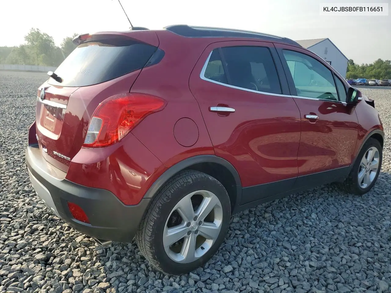 2015 Buick Encore Convenience VIN: KL4CJBSB0FB116651 Lot: 61034796