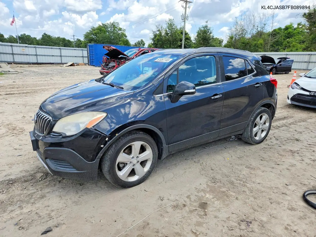 2015 Buick Encore VIN: KL4CJASB7FB089894 Lot: 61057746