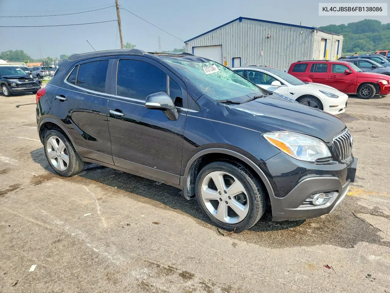 2015 Buick Encore Convenience VIN: KL4CJBSB6FB138086 Lot: 61317246