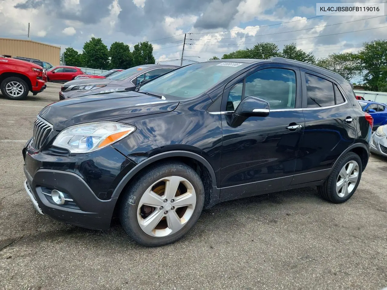 2015 Buick Encore Convenience VIN: KL4CJBSB0FB119016 Lot: 61886186