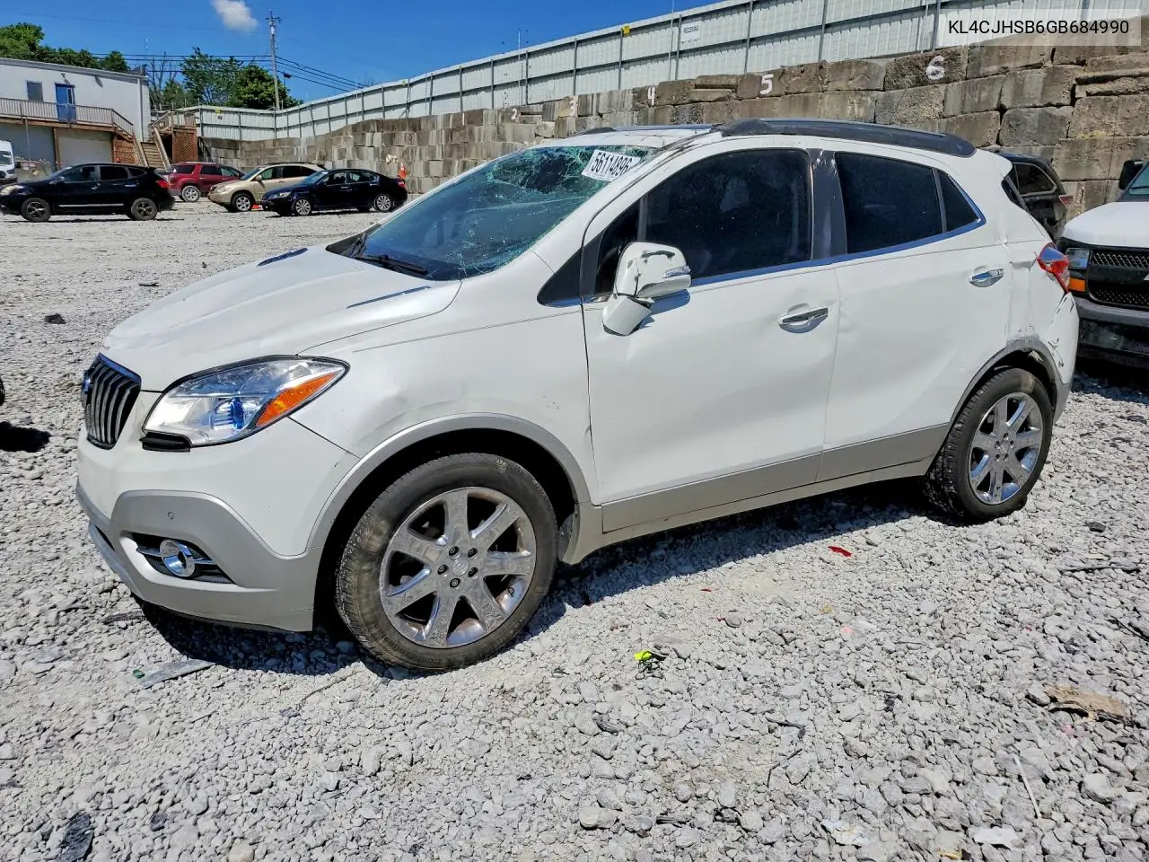 2016 Buick Encore Premium VIN: KL4CJHSB6GB684990 Lot: 56114896