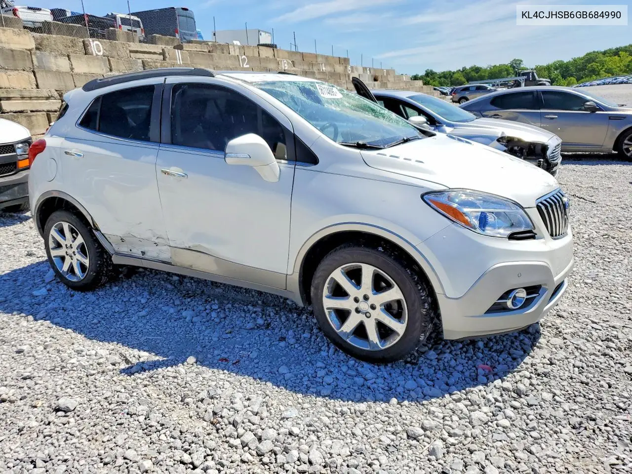 2016 Buick Encore Premium VIN: KL4CJHSB6GB684990 Lot: 56114896