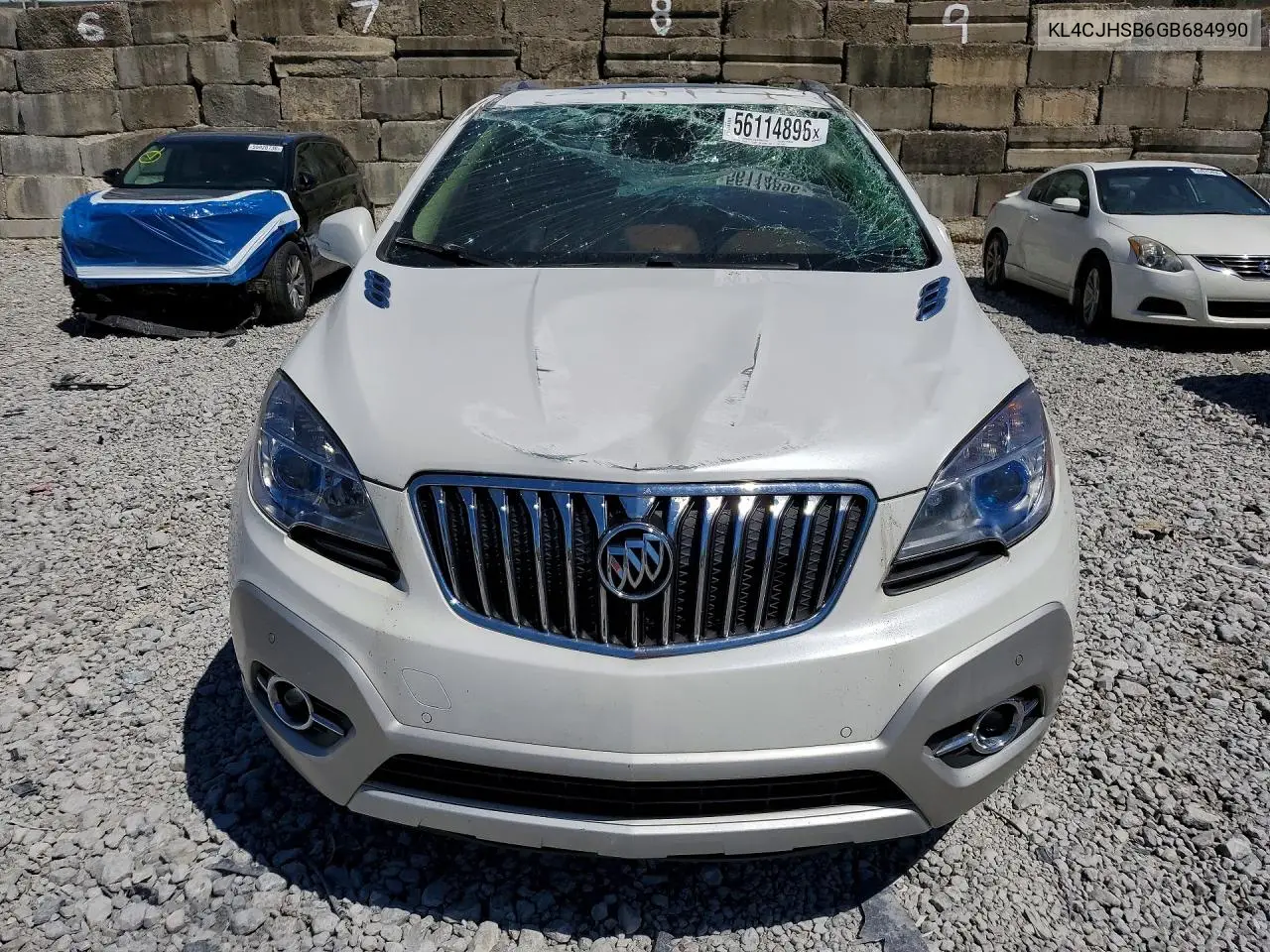 2016 Buick Encore Premium VIN: KL4CJHSB6GB684990 Lot: 56114896