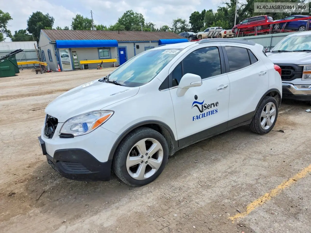 2016 Buick Encore VIN: KL4CJASB7GB611960 Lot: 56575046