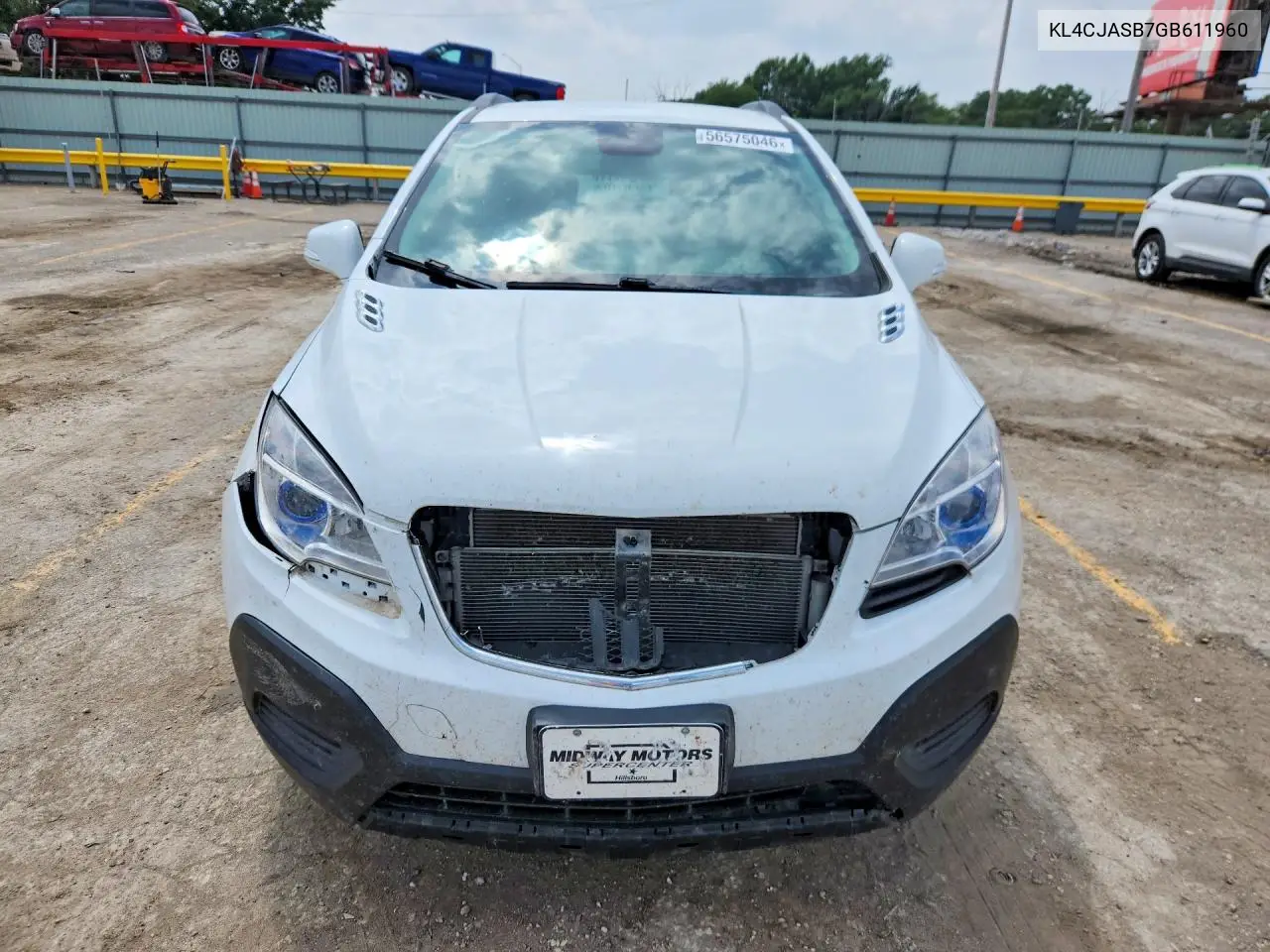 2016 Buick Encore VIN: KL4CJASB7GB611960 Lot: 56575046