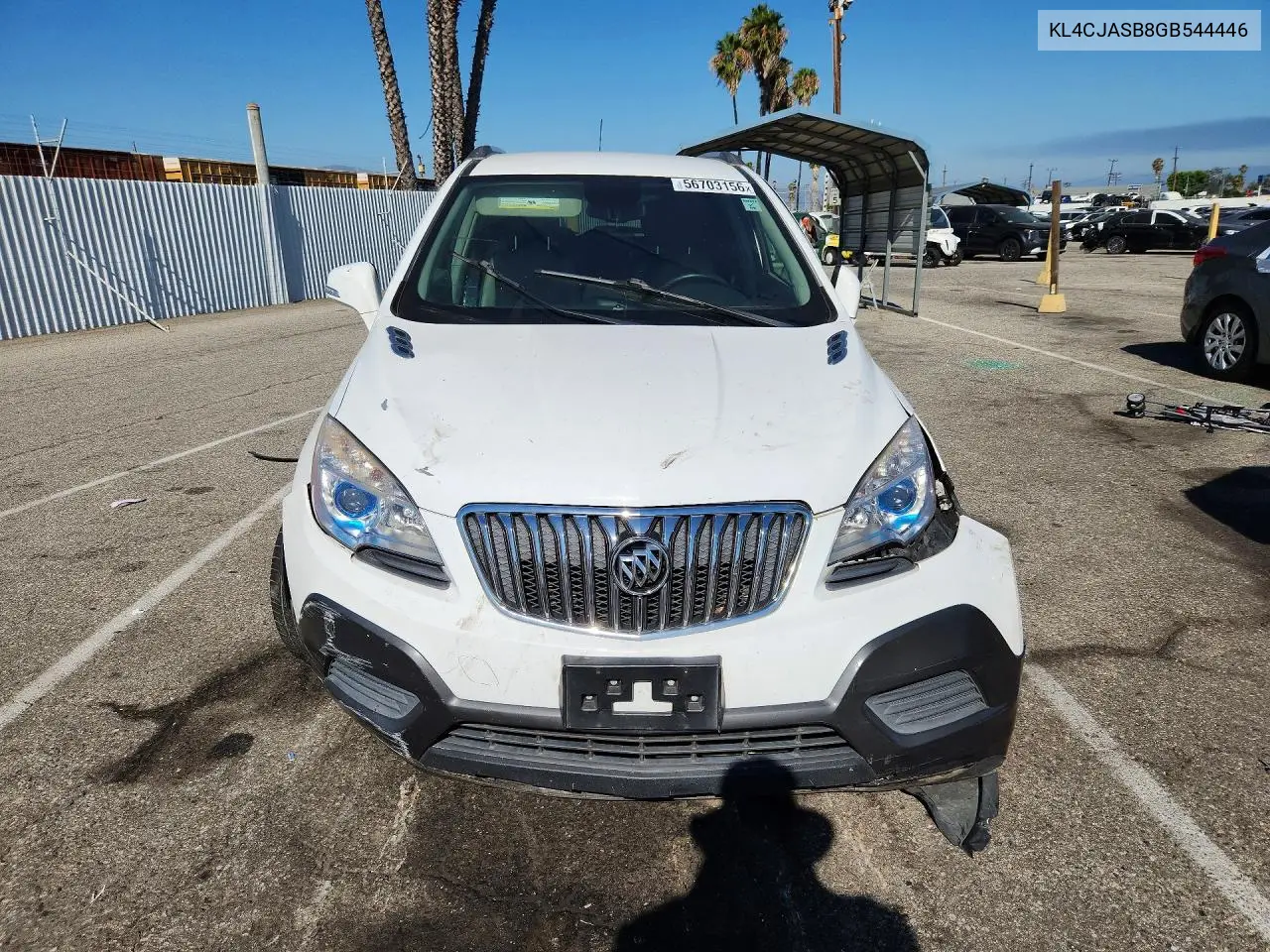 2016 Buick Encore VIN: KL4CJASB8GB544446 Lot: 56703156