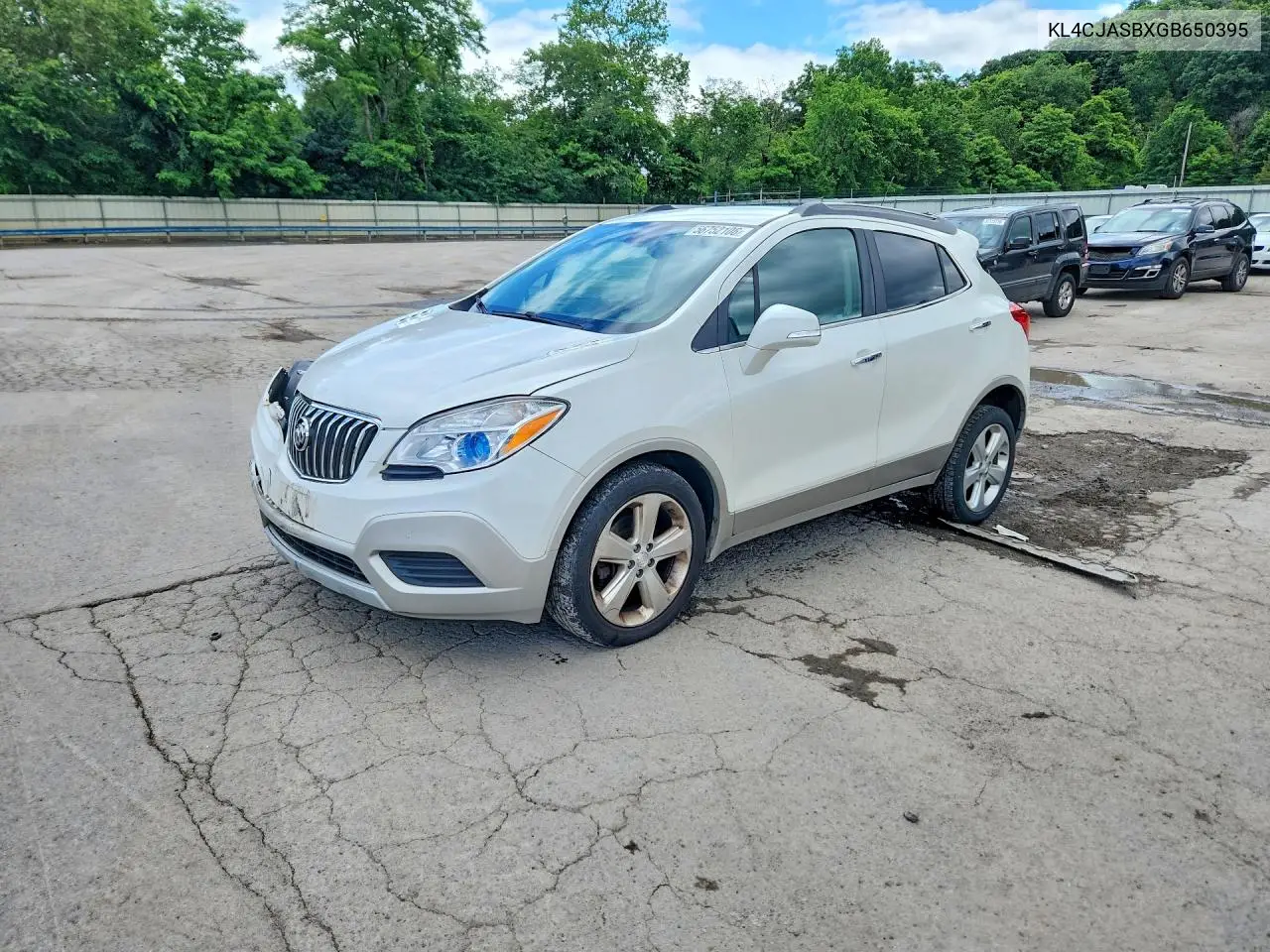2016 Buick Encore VIN: KL4CJASBXGB650395 Lot: 56752106