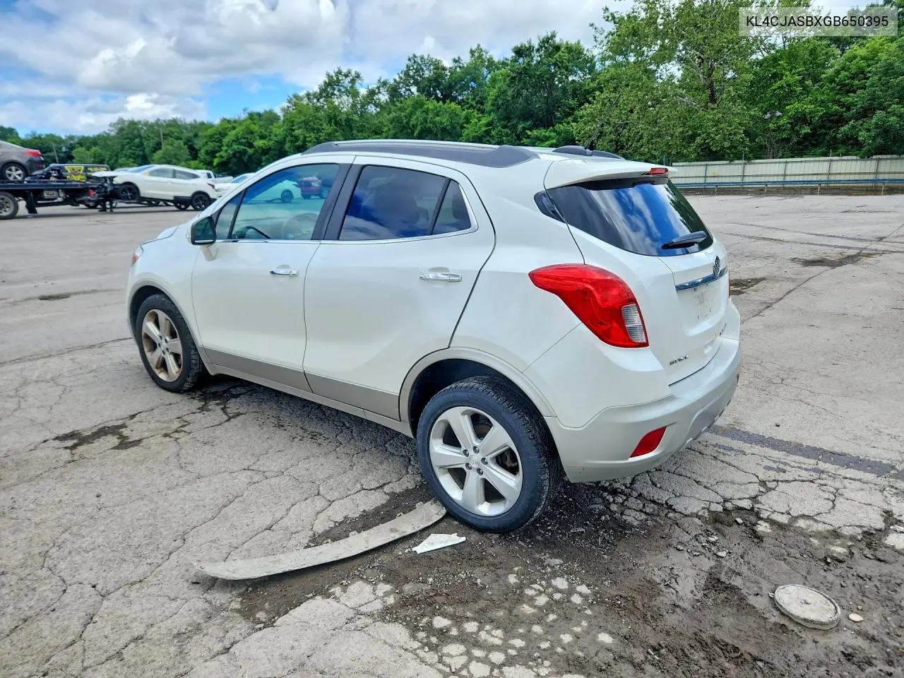 2016 Buick Encore VIN: KL4CJASBXGB650395 Lot: 56752106