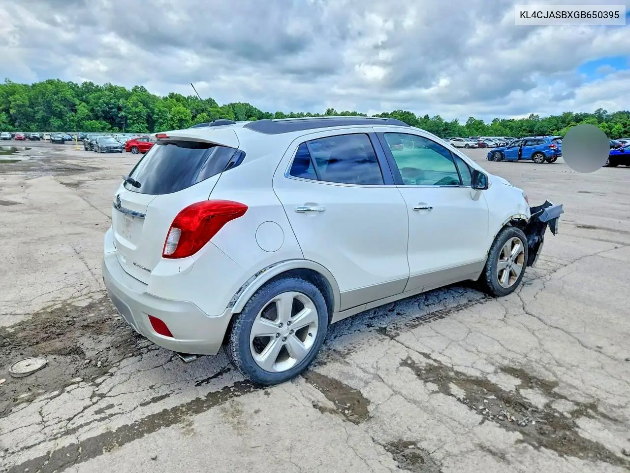 2016 Buick Encore VIN: KL4CJASBXGB650395 Lot: 56752106