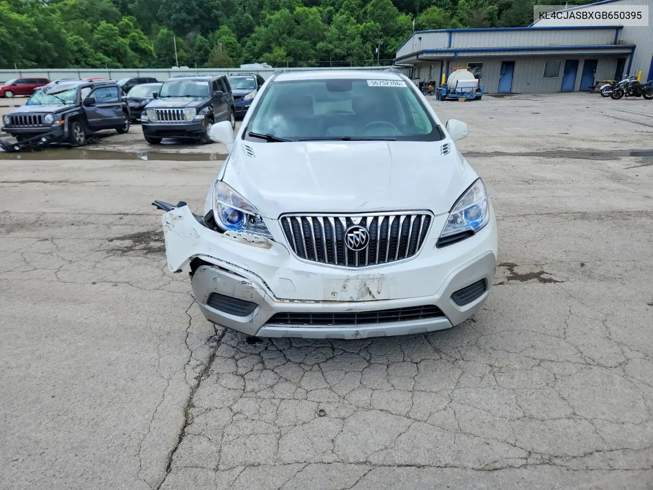 2016 Buick Encore VIN: KL4CJASBXGB650395 Lot: 56752106