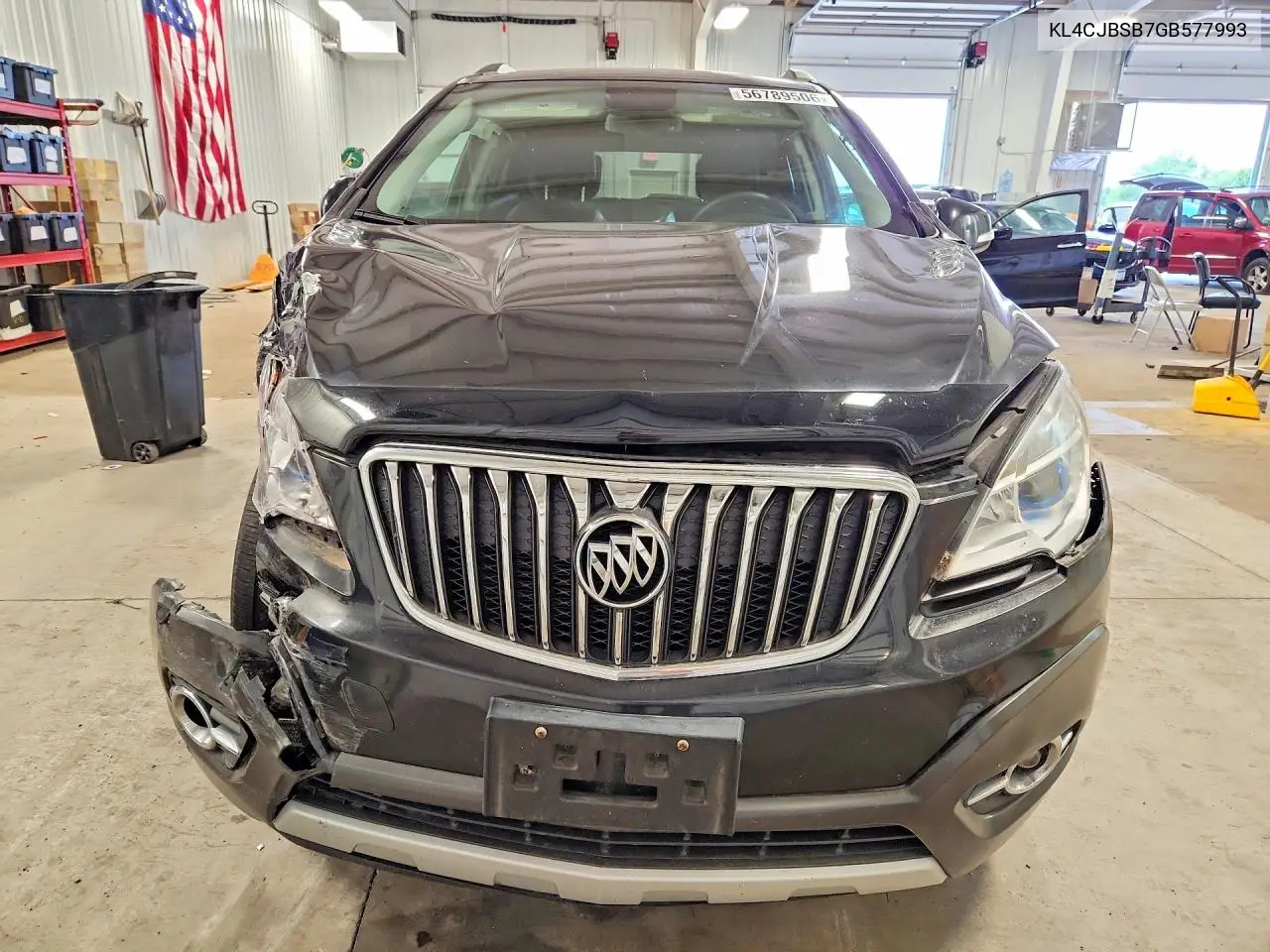 2016 Buick Encore Convenience VIN: KL4CJBSB7GB577993 Lot: 56789506