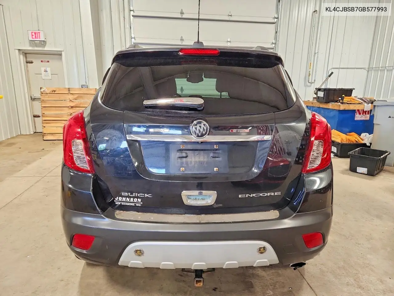 2016 Buick Encore Convenience VIN: KL4CJBSB7GB577993 Lot: 56789506