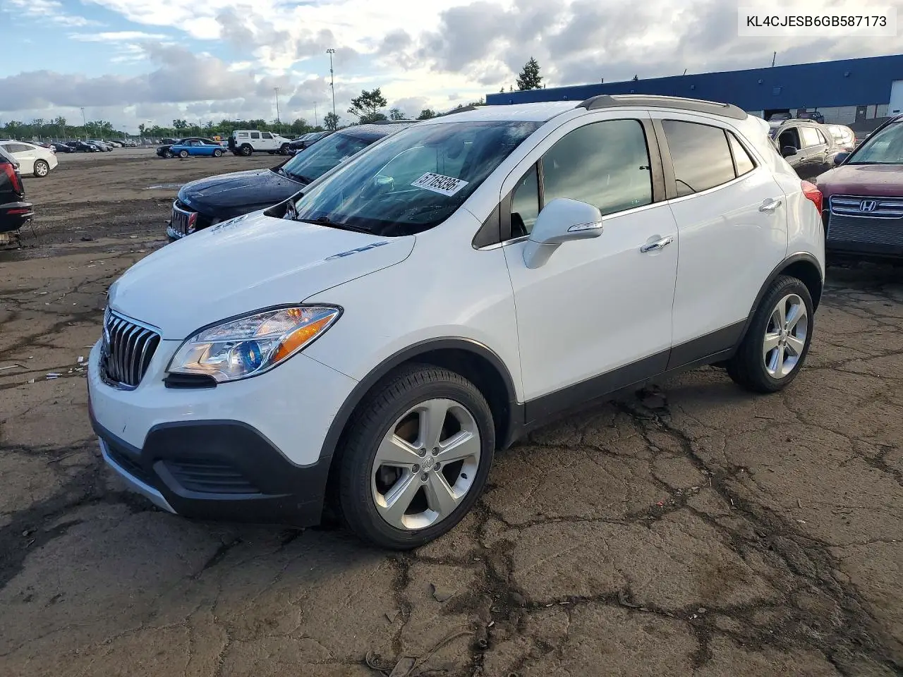 2016 Buick Encore VIN: KL4CJESB6GB587173 Lot: 57169396