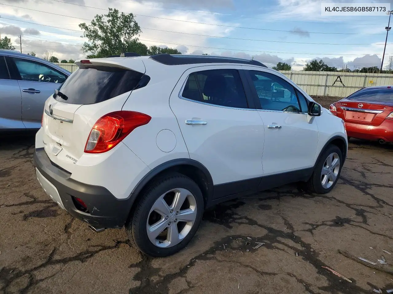 2016 Buick Encore VIN: KL4CJESB6GB587173 Lot: 57169396