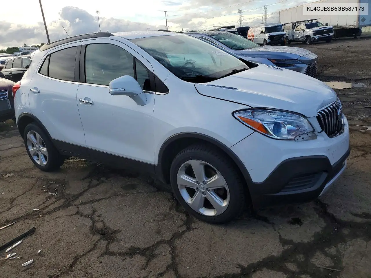 2016 Buick Encore VIN: KL4CJESB6GB587173 Lot: 57169396