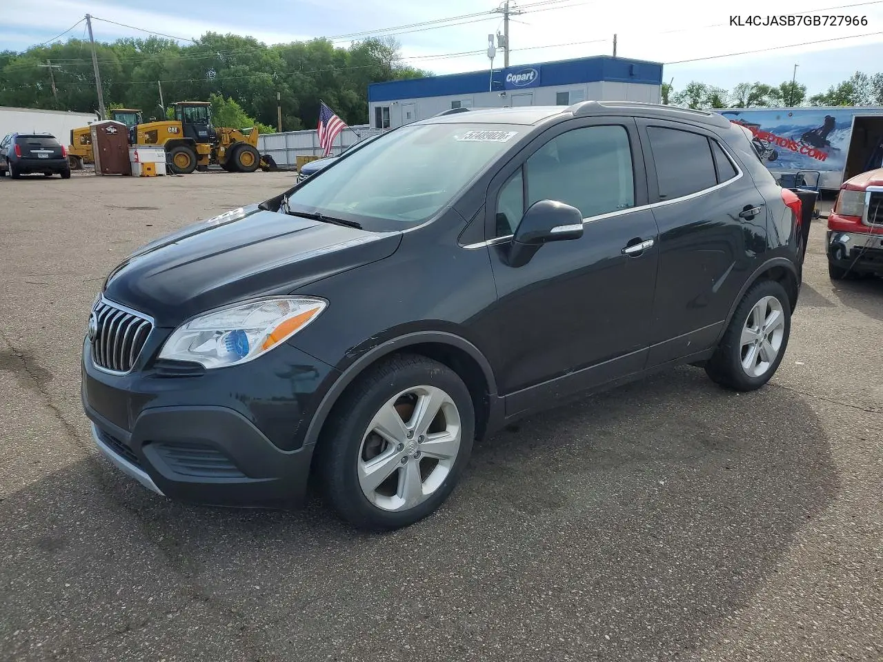 2016 Buick Encore VIN: KL4CJASB7GB727966 Lot: 57489026